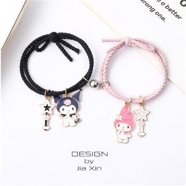 melody coolomey couple charm bracelets gives boyfriend a small leather case friend magnet attractive bracelet head rope ae650, Golden;silver
melody coolomey couple charm bracelets gives boyfriend a small leather case friend magnet attractive bracelet head rope ae650, Golden;silver