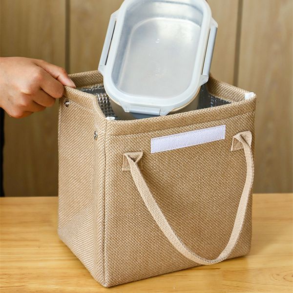 ice packsisothermic bags large capacity jute insulated lunch kids thermal bento box tote portable food dinner container for school picnic 23
ice packsisothermic bags large capacity jute insulated lunch kids thermal bento box tote portable food dinner container for school picnic 23