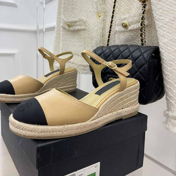 classic designer womens sandals high heels fishermans shoes genuine leather handmade hemp rope woven sole slippers adjustable ankle buckle d, Black
classic designer womens sandals high heels fishermans shoes genuine leather handmade hemp rope woven sole slippers adjustable ankle buckle d, Black