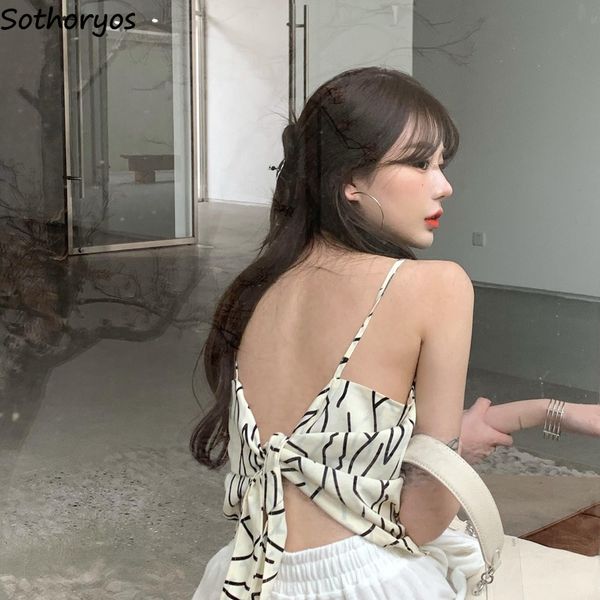 men s t shirts cami backless lace up sleeveless simple line printed chic stylish m 4xl streetwear females basic cropped tanks ins 230408, White;black
men s t shirts cami backless lace up sleeveless simple line printed chic stylish m 4xl streetwear females basic cropped tanks ins 230408, White;black