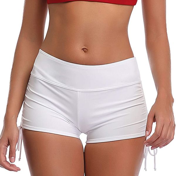 womens shorts womens white tight shorts summer yoga exercise fitness ruched mini with drawstring clothing 230408, White;black
womens shorts womens white tight shorts summer yoga exercise fitness ruched mini with drawstring clothing 230408, White;black
