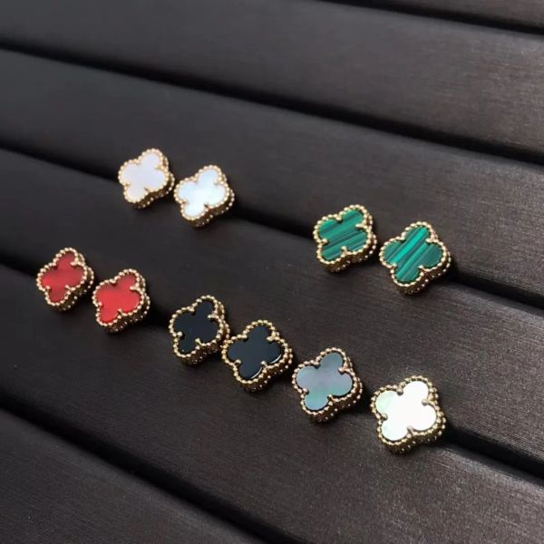 brand luxury van mini clover designer earrings stud mother of pearl 18K gold elegant women earring jewelry gift218g
brand luxury van mini clover designer earrings stud mother of pearl 18K gold elegant women earring jewelry gift218g