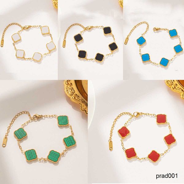 luxury designer bracelet four leaf clover charm bracelets for woman elegant fashion 18k gold shell chain mother women girls holiday birthday, Golden;silver
luxury designer bracelet four leaf clover charm bracelets for woman elegant fashion 18k gold shell chain mother women girls holiday birthday, Golden;silver