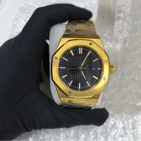 watch Classic black machinery Movement Watch for Men and Women Waterproof Watches 41mm dial golden Precision Steel watches 8215 Upgraded movement dhgate watches, U17
watch Classic black machinery Movement Watch for Men and Women Waterproof Watches 41mm dial golden Precision Steel watches 8215 Upgraded movement dhgate watches, U17