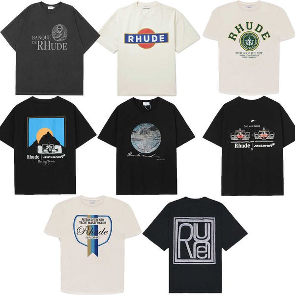 rhude summer flag letter print sunset racing high street men's loose round neck couple t-shirt, White;black
rhude summer flag letter print sunset racing high street men's loose round neck couple t-shirt, White;black