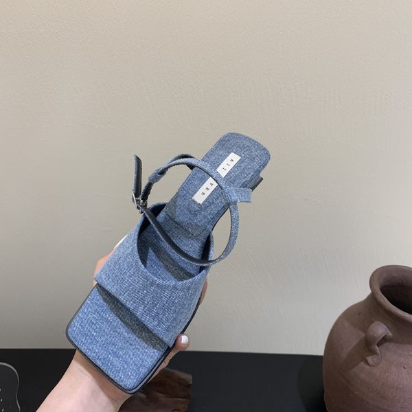 sandals buckle strap low woman leather summer square toe female shoe clear heels med lowheeled retro girls block denim 230407, Black
sandals buckle strap low woman leather summer square toe female shoe clear heels med lowheeled retro girls block denim 230407, Black