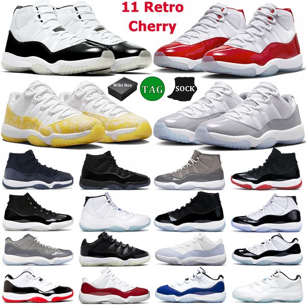 with 100% box with box 11 basketball shoes men women 11s cherry cool cement grey dmp jubilee space jam low 72- yellow snakeskin concord br, Black
with 100% box with box 11 basketball shoes men women 11s cherry cool cement grey dmp jubilee space jam low 72- yellow snakeskin concord br, Black