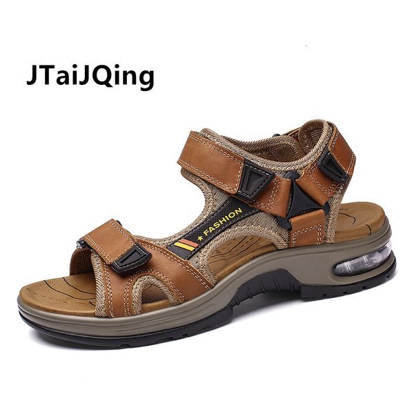 sandals brand classic mens sandals summer genuine leather sandals men outdoor casual lightweight sandal fashion men sandals 230408, Black
sandals brand classic mens sandals summer genuine leather sandals men outdoor casual lightweight sandal fashion men sandals 230408, Black