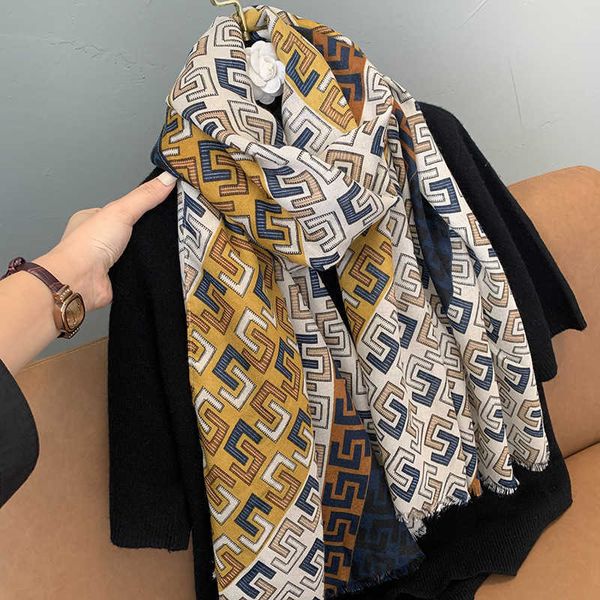 2022 new style shawl fashionable high grade cotton and hemp feel geometric scarf for women's winter air conditioning room warm neck, Blue;gray
2022 new style shawl fashionable high grade cotton and hemp feel geometric scarf for women's winter air conditioning room warm neck, Blue;gray