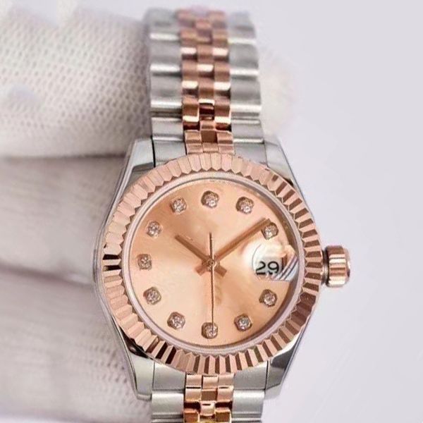 luxury fashion woman watches 28mm datejust designer wristwatches stainless steel lady automatic watches women christmas gifts for women, Slivery;brown
luxury fashion woman watches 28mm datejust designer wristwatches stainless steel lady automatic watches women christmas gifts for women, Slivery;brown