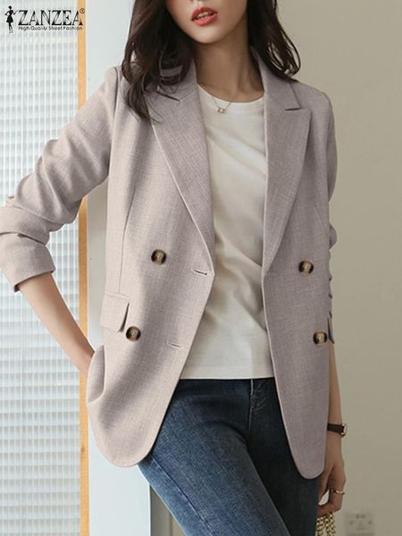 women s suits blazers spring women solid blazer vintage jackets work office ladies suit zanzea fashion slim double breasted business female, White;black
women s suits blazers spring women solid blazer vintage jackets work office ladies suit zanzea fashion slim double breasted business female, White;black