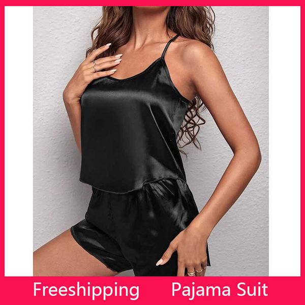 women's sleep lounge sleeveless pajamas women's v-neck sling pajamas 2-piece set sweet temptation home wear casual shorts valentin
women's sleep lounge sleeveless pajamas women's v-neck sling pajamas 2-piece set sweet temptation home wear casual shorts valentin