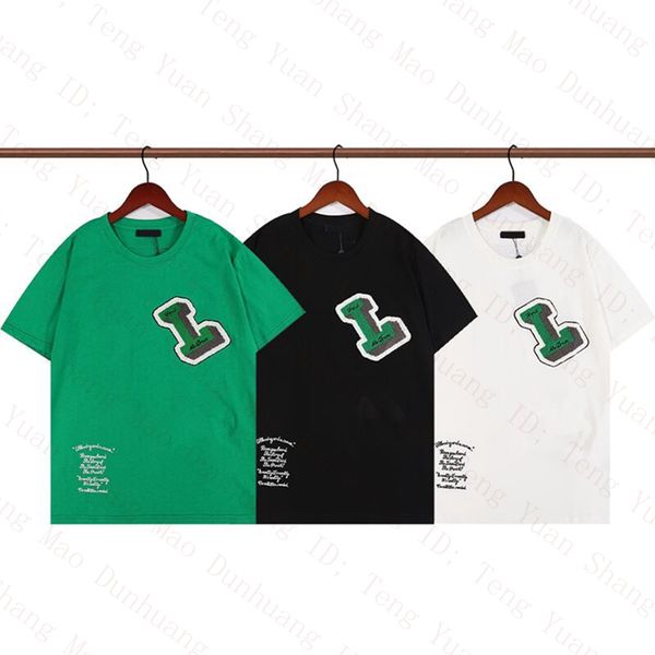 2023 summer paris mens t-shirts designer tees luxury flocking letter tshirt t shirt classic fashion green womens short sleeve casual cotton, White;black
2023 summer paris mens t-shirts designer tees luxury flocking letter tshirt t shirt classic fashion green womens short sleeve casual cotton, White;black