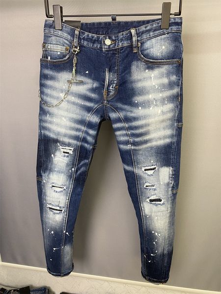 holes d2 pants dsq size dsquare men 2 denim embroidery cool guy trouser designer italy long jeans 44-54 #a506, Blue
holes d2 pants dsq size dsquare men 2 denim embroidery cool guy trouser designer italy long jeans 44-54 #a506, Blue