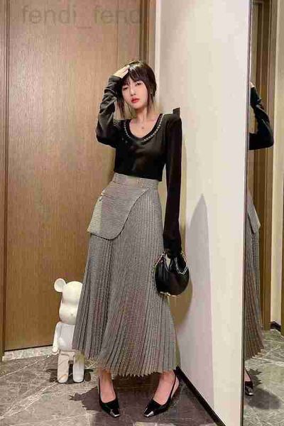 skirts designer shenzhen nanyou high end autumn and winter new product gold waist button decoration irregular design wool pleated half skirt, Black
skirts designer shenzhen nanyou high end autumn and winter new product gold waist button decoration irregular design wool pleated half skirt, Black