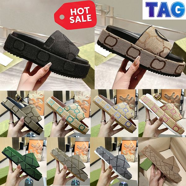 designer slippers platform slide sandals sandal rattan mid heel jumbo luxury slipper for mens womens designer men shoes beach slides low hee, Black
designer slippers platform slide sandals sandal rattan mid heel jumbo luxury slipper for mens womens designer men shoes beach slides low hee, Black