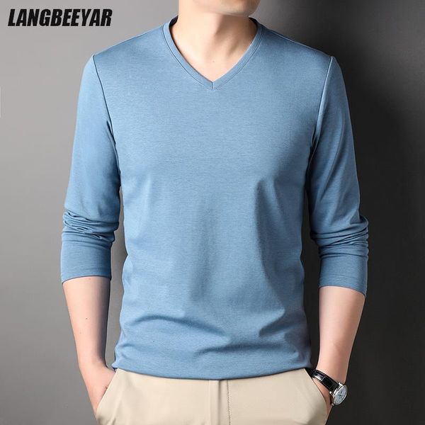 men's t-shirts grade mulberry silk 5.2% fashion brand designer luxury men t shirt long sleeve v neck casual mens clothes 230408, White;black
men's t-shirts grade mulberry silk 5.2% fashion brand designer luxury men t shirt long sleeve v neck casual mens clothes 230408, White;black