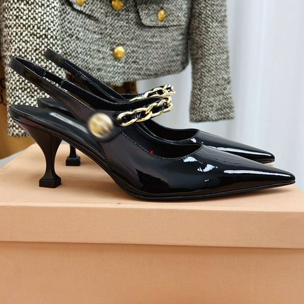 2023 fashion women shoes slingback pumps luxury designer brand sophisticated minimalist high heel pointed toes leather clare sling sandals h, Black
2023 fashion women shoes slingback pumps luxury designer brand sophisticated minimalist high heel pointed toes leather clare sling sandals h, Black
