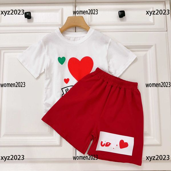 luxury kids designer clothes vogue baby sets size 100-150 cm summer suits 2pcs round neck t-shirt and red shorts, White
luxury kids designer clothes vogue baby sets size 100-150 cm summer suits 2pcs round neck t-shirt and red shorts, White