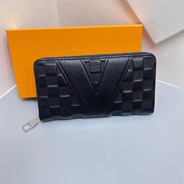 fashion new wallets designer zipper wallets luxurys men women leather bags classic letters coin purse original box plaid card holder, Red;black
fashion new wallets designer zipper wallets luxurys men women leather bags classic letters coin purse original box plaid card holder, Red;black