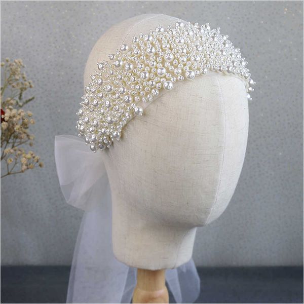 wedding hair jewelry full pearl lace headbands party girls bride wide white veil wedding hair ornament hair accessories p230408, Slivery;golden
wedding hair jewelry full pearl lace headbands party girls bride wide white veil wedding hair ornament hair accessories p230408, Slivery;golden