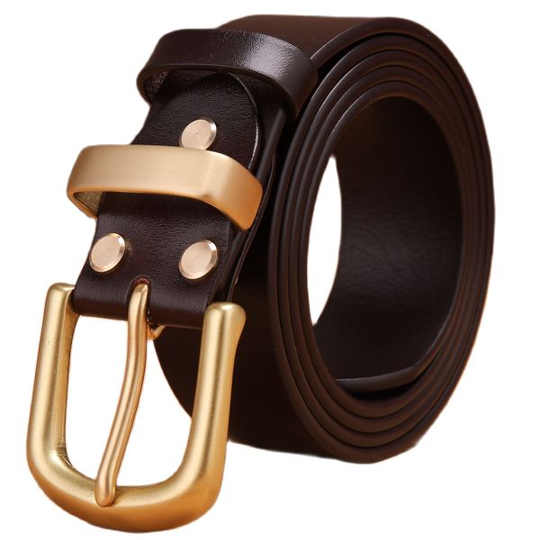 new camel vegetable tanned belt solid brass buckle mens belts luxury full grain genuine leather jeans cowboy 99508, Black;brown
new camel vegetable tanned belt solid brass buckle mens belts luxury full grain genuine leather jeans cowboy 99508, Black;brown