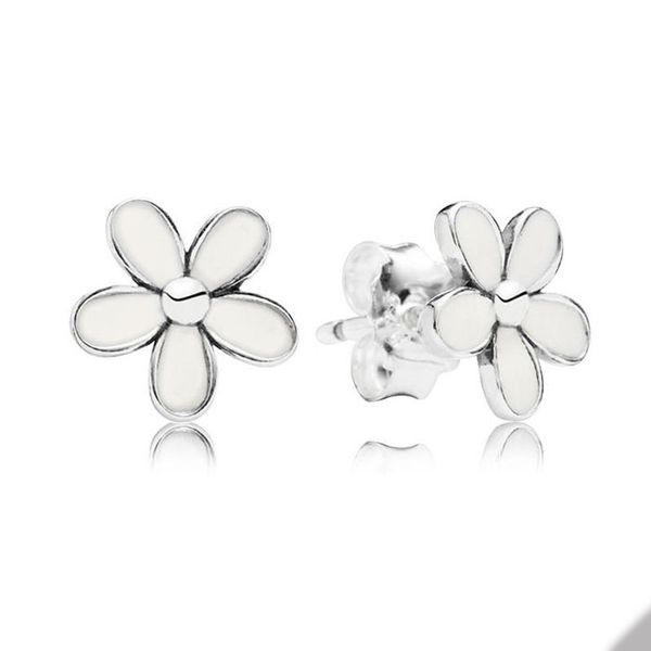 white daisy flower stud earrings for pandora 925 sterling silver wedding party earring set jewelry for women girlfriend gift designer earrin, Golden;silver
white daisy flower stud earrings for pandora 925 sterling silver wedding party earring set jewelry for women girlfriend gift designer earrin, Golden;silver
