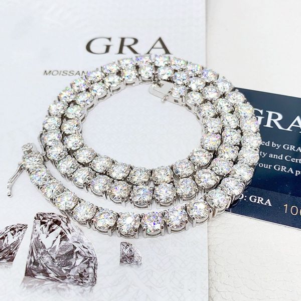passed test 6.5mm 16-24inch 925 sterling silver d color moissanite diamond tennis chain necklace bracelet for men women nice gift
passed test 6.5mm 16-24inch 925 sterling silver d color moissanite diamond tennis chain necklace bracelet for men women nice gift