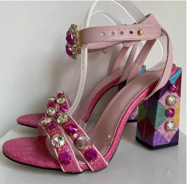diamond rhinestone chunky heel sandals for girls ankle strap open toe crystal jeweled strappy summer sandalias de mujer, Black
diamond rhinestone chunky heel sandals for girls ankle strap open toe crystal jeweled strappy summer sandalias de mujer, Black