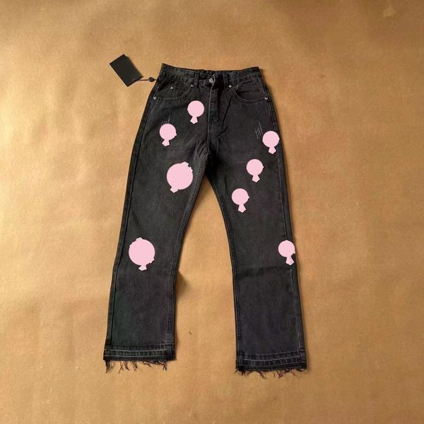 2023 designer jeans for womens mens make old washed pants straight trousers heart letter prints woman man casual long style bottoms 5qax, Black
2023 designer jeans for womens mens make old washed pants straight trousers heart letter prints woman man casual long style bottoms 5qax, Black