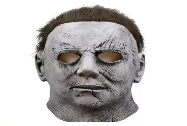 Image of Scary Masks Masquerade Michael Halloween Cosplay Party Masque Maskesi Realista Latex Mascaras Mask FY55517343197