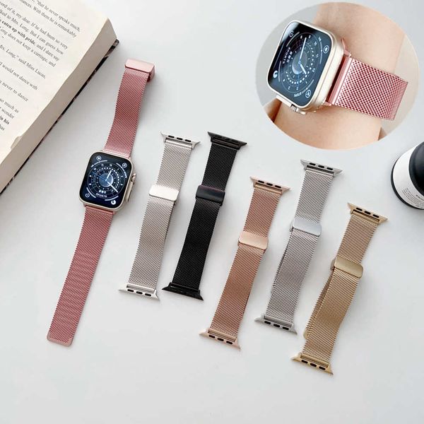 watch bands folding megnetic buckle for apple watch band strap 41mm 8 7 6 3 4 5 se wriststrap for iwatch ultra 49mm 45mm 40 38 42 44mm men w, Black;brown
watch bands folding megnetic buckle for apple watch band strap 41mm 8 7 6 3 4 5 se wriststrap for iwatch ultra 49mm 45mm 40 38 42 44mm men w, Black;brown