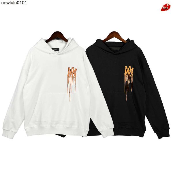 men correct amirs autumn and winter designer new fluid printed high street casual wonmen hoodie, Black
men correct amirs autumn and winter designer new fluid printed high street casual wonmen hoodie, Black