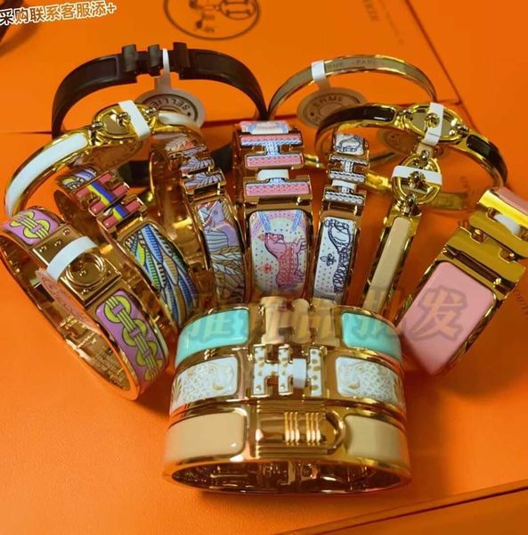 designerh family 2cm letter bracelet love ma same style wide edition pegasus pattern enamel pig nose all in one, Golden;silver
designerh family 2cm letter bracelet love ma same style wide edition pegasus pattern enamel pig nose all in one, Golden;silver