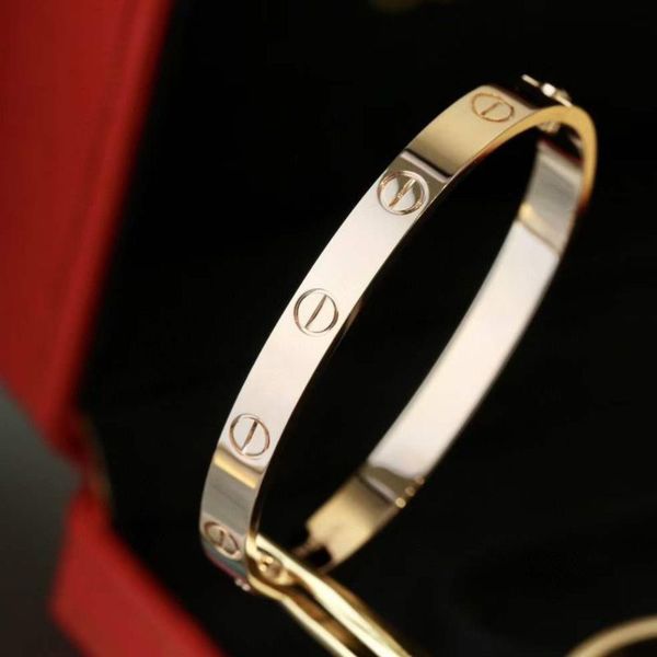 quality fashion gold bangle bracelet stainless steel bracelets famous luxury designers brand jewelry for women couple screw love 6mm 4diamon, Black
quality fashion gold bangle bracelet stainless steel bracelets famous luxury designers brand jewelry for women couple screw love 6mm 4diamon, Black