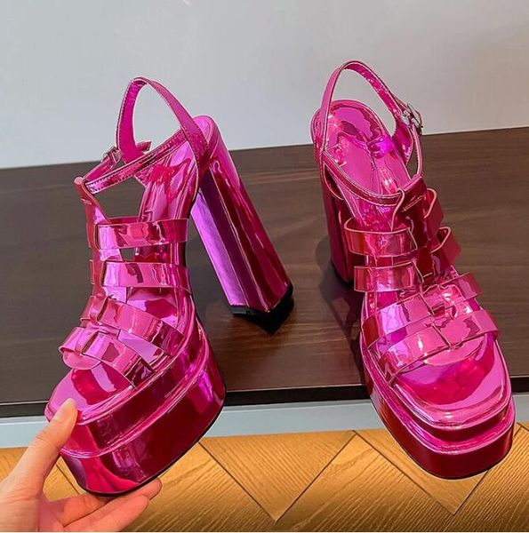 2023 platform sandals women buckle strap fashion summer lady gladiators womens pumps big size 35-42, Black
2023 platform sandals women buckle strap fashion summer lady gladiators womens pumps big size 35-42, Black