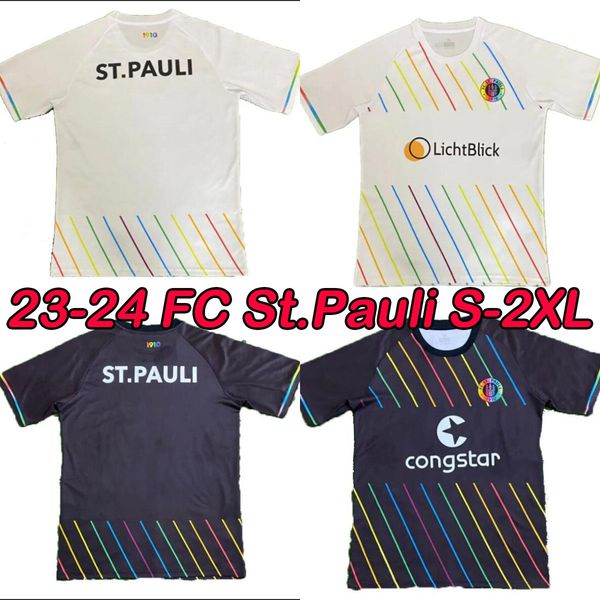 2023 2024 fc st. pauli soccer jerseys eggestein lrvine otto hartel paqarada nemeth maurides 23/24 home away football shirt, Black;yellow
2023 2024 fc st. pauli soccer jerseys eggestein lrvine otto hartel paqarada nemeth maurides 23/24 home away football shirt, Black;yellow
