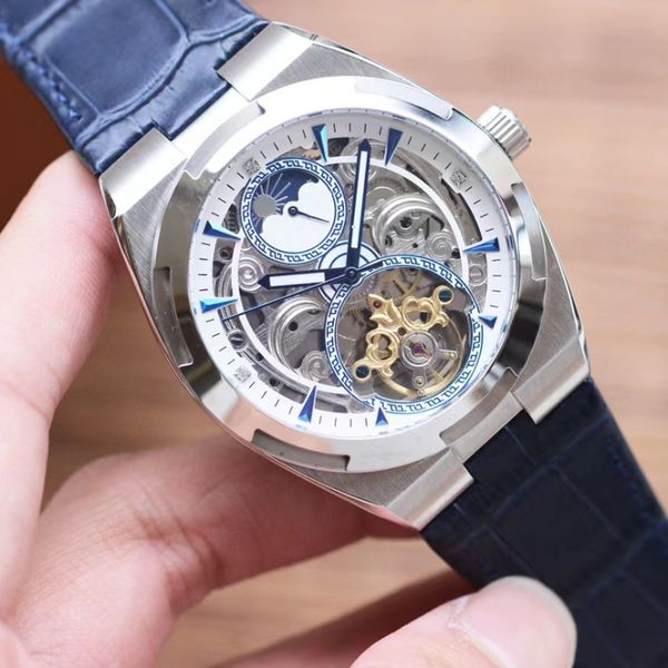 flywheel watch men's fully automatic mechanical watch sapphire mirror cowhide strap with the design hollowed out dial, elegant and luxu, Slivery;brown
flywheel watch men's fully automatic mechanical watch sapphire mirror cowhide strap with the design hollowed out dial, elegant and luxu, Slivery;brown