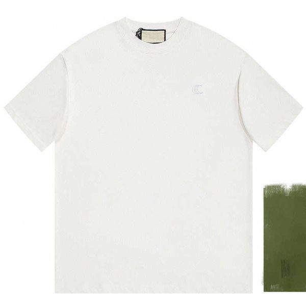 designer t shirt shirt version for summer extravagance versatility with embroidered letters design classic loose fitting casual sleeve t-shi, White;black
designer t shirt shirt version for summer extravagance versatility with embroidered letters design classic loose fitting casual sleeve t-shi, White;black