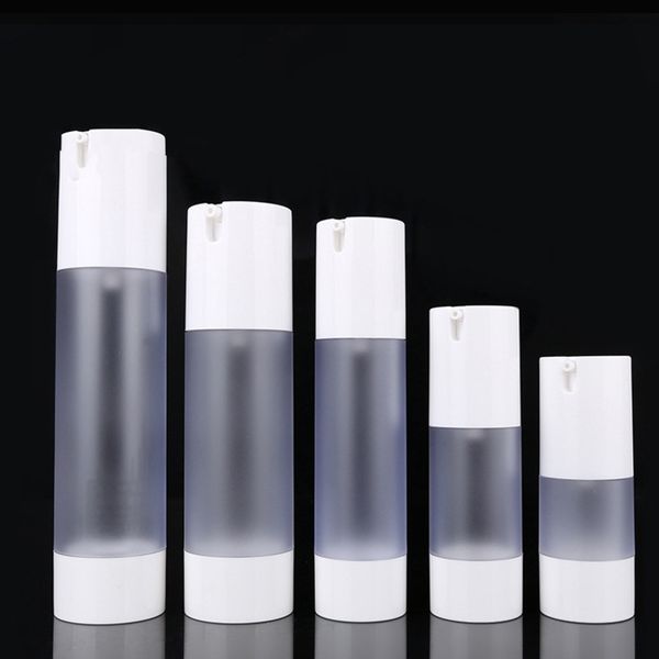 100pcs/lot 15/30/50ml airless pump vacuum scrub bottle toiletries container plastic dispenser travel cosmetic bottles
100pcs/lot 15/30/50ml airless pump vacuum scrub bottle toiletries container plastic dispenser travel cosmetic bottles