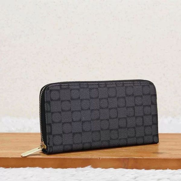 2023 fashion women wallet genuine leather wallet single zipper wallets lady ladies long classical purse with box card, Black;red
2023 fashion women wallet genuine leather wallet single zipper wallets lady ladies long classical purse with box card, Black;red