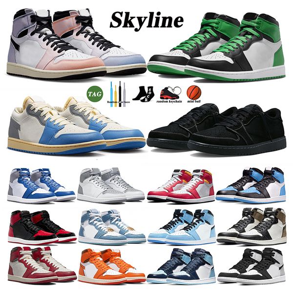 jumpman 1s 1 basketball shoes travis black phantom skyline unc toe lucky green mocha lost and found stealth concord low mid high men women t
jumpman 1s 1 basketball shoes travis black phantom skyline unc toe lucky green mocha lost and found stealth concord low mid high men women t