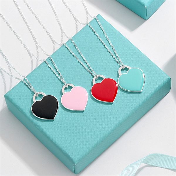 luxury heart necklace designer jewelry fashion jewellery gold necklaces for women trendy blue red pink pendant wedding gift girlfriend adult, Silver
luxury heart necklace designer jewelry fashion jewellery gold necklaces for women trendy blue red pink pendant wedding gift girlfriend adult, Silver