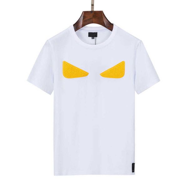 round-neck embroidery ff letters fendyity couple designer with luxury short sleeve classics personality high version fashion men's t-sh, Black;brown
round-neck embroidery ff letters fendyity couple designer with luxury short sleeve classics personality high version fashion men's t-sh, Black;brown
