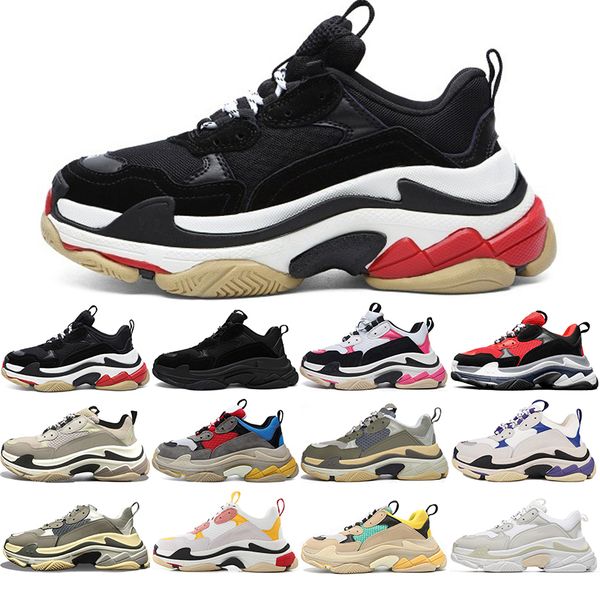 triple s casual shoes for mens womens luxurys designers red yellow beige grey blue cool grey neon pink sports sneakers size 36-45, Black
triple s casual shoes for mens womens luxurys designers red yellow beige grey blue cool grey neon pink sports sneakers size 36-45, Black