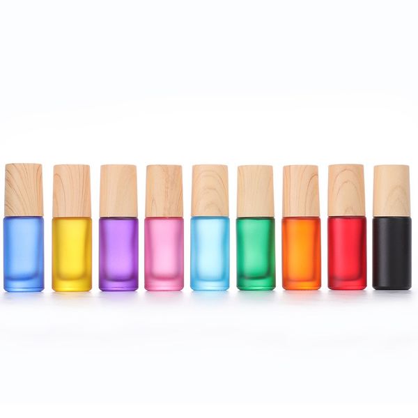 100pcs 5ml multicolor bottle thick glass wood grain cover roll on essential oil empty parfum bottles roller ball travel f3317
100pcs 5ml multicolor bottle thick glass wood grain cover roll on essential oil empty parfum bottles roller ball travel f3317