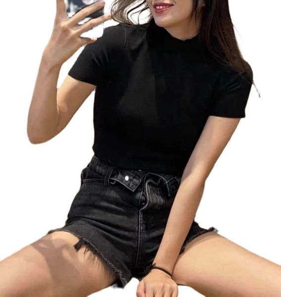 2023womens t shirts designer women short sleeve letter cotton summer slim knitted tee sequi, White
2023womens t shirts designer women short sleeve letter cotton summer slim knitted tee sequi, White