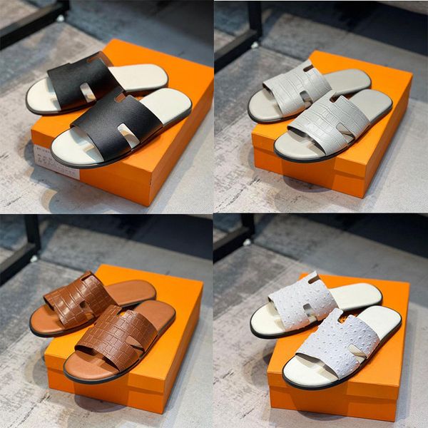 summer lazy big beach leisure slide men's slippers designer leather sandals izmir flip-flops oran heritage calf leather sandals., Black
summer lazy big beach leisure slide men's slippers designer leather sandals izmir flip-flops oran heritage calf leather sandals., Black