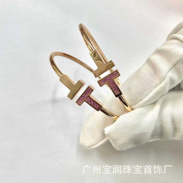 high version tiffay christmas new double t bracelet s925 sterling silver versatile light luxury fashion rose gold pink blue, Black
high version tiffay christmas new double t bracelet s925 sterling silver versatile light luxury fashion rose gold pink blue, Black