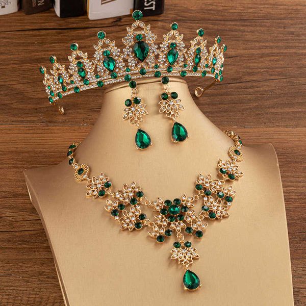 wedding hair jewelry fashion crystal tiaras crowns bride wedding jewelry set rhinestone crown necklace earring for women accessories diadem, Slivery;golden
wedding hair jewelry fashion crystal tiaras crowns bride wedding jewelry set rhinestone crown necklace earring for women accessories diadem, Slivery;golden